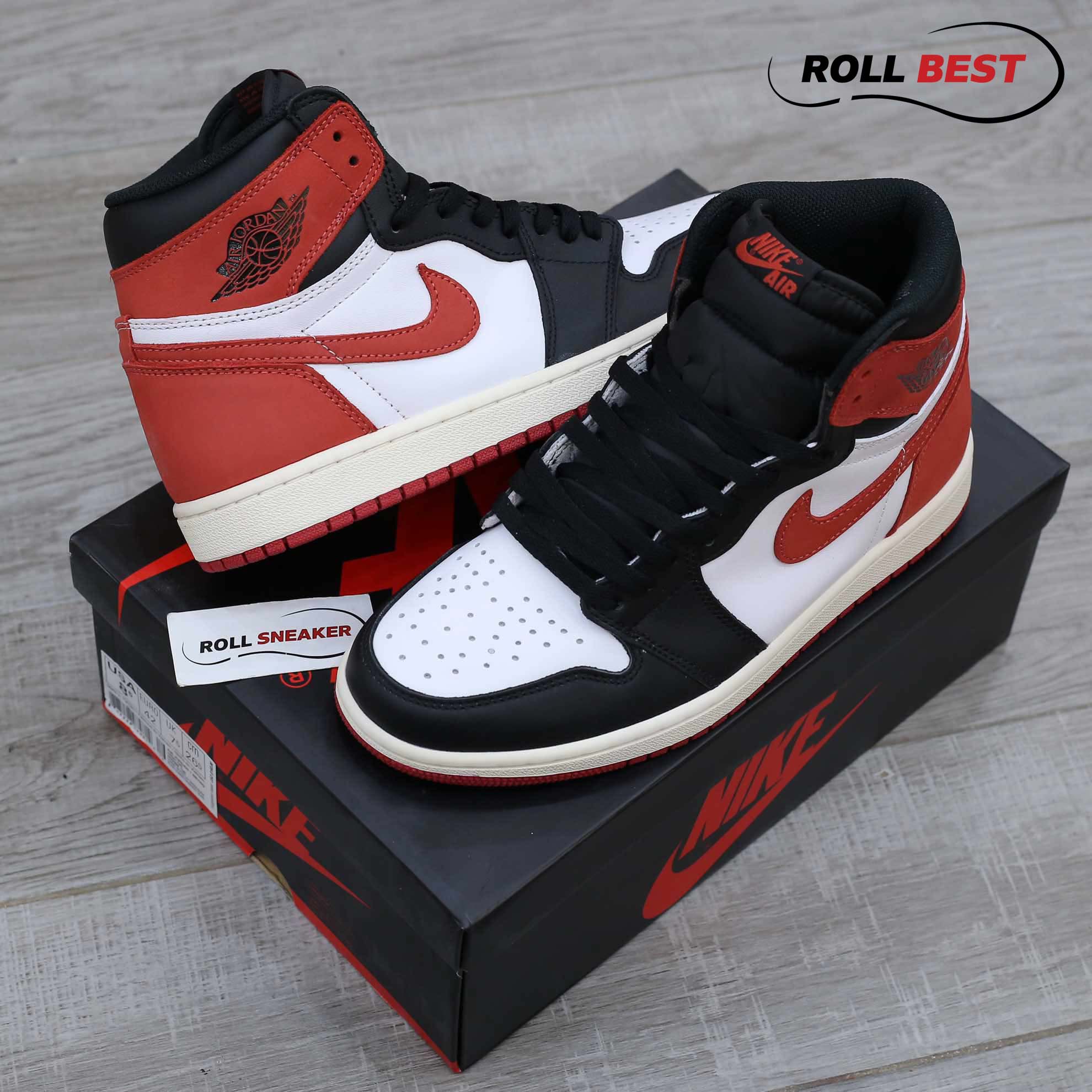 Giày Nike Air Jordan 1 Retro High Track ‘Red’ Like Auth