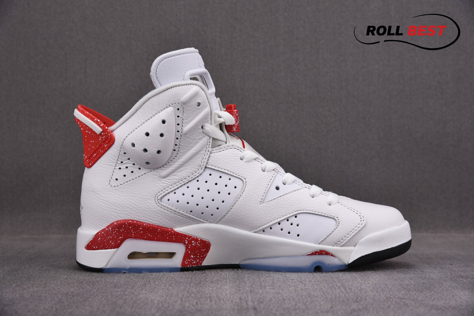 Giày Nike Air Jordan 6 Retro Red Oreo GS 'White Red'