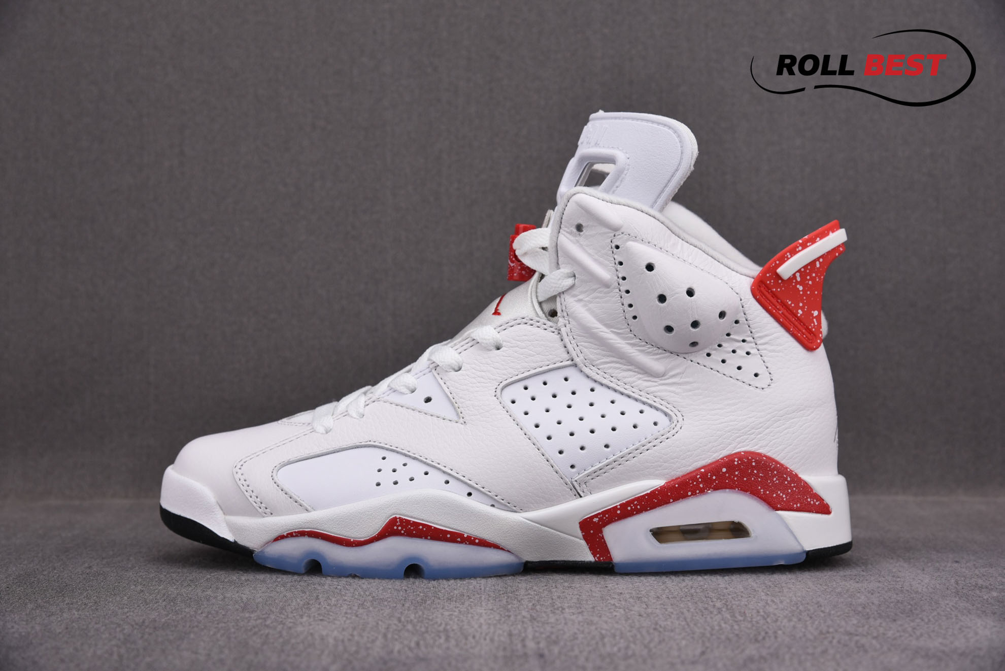 Giày Nike Air Jordan 6 Retro Red Oreo GS 'White Red'