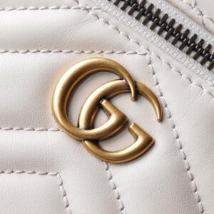 Gucci GG Marmont Mini Backpack White