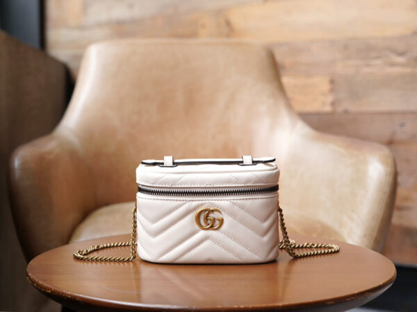 Gucci GG Marmont Mini Backpack White