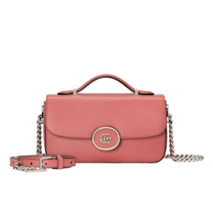 Gucci Petite GG Mini Pink Shoulder Bag