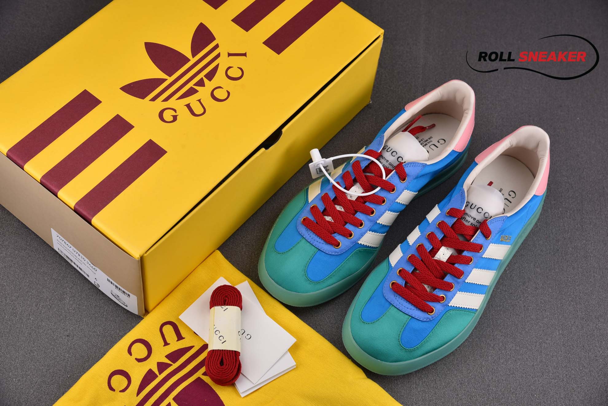 Gucci x Adidas Women’s Gazelle ‘Blue’