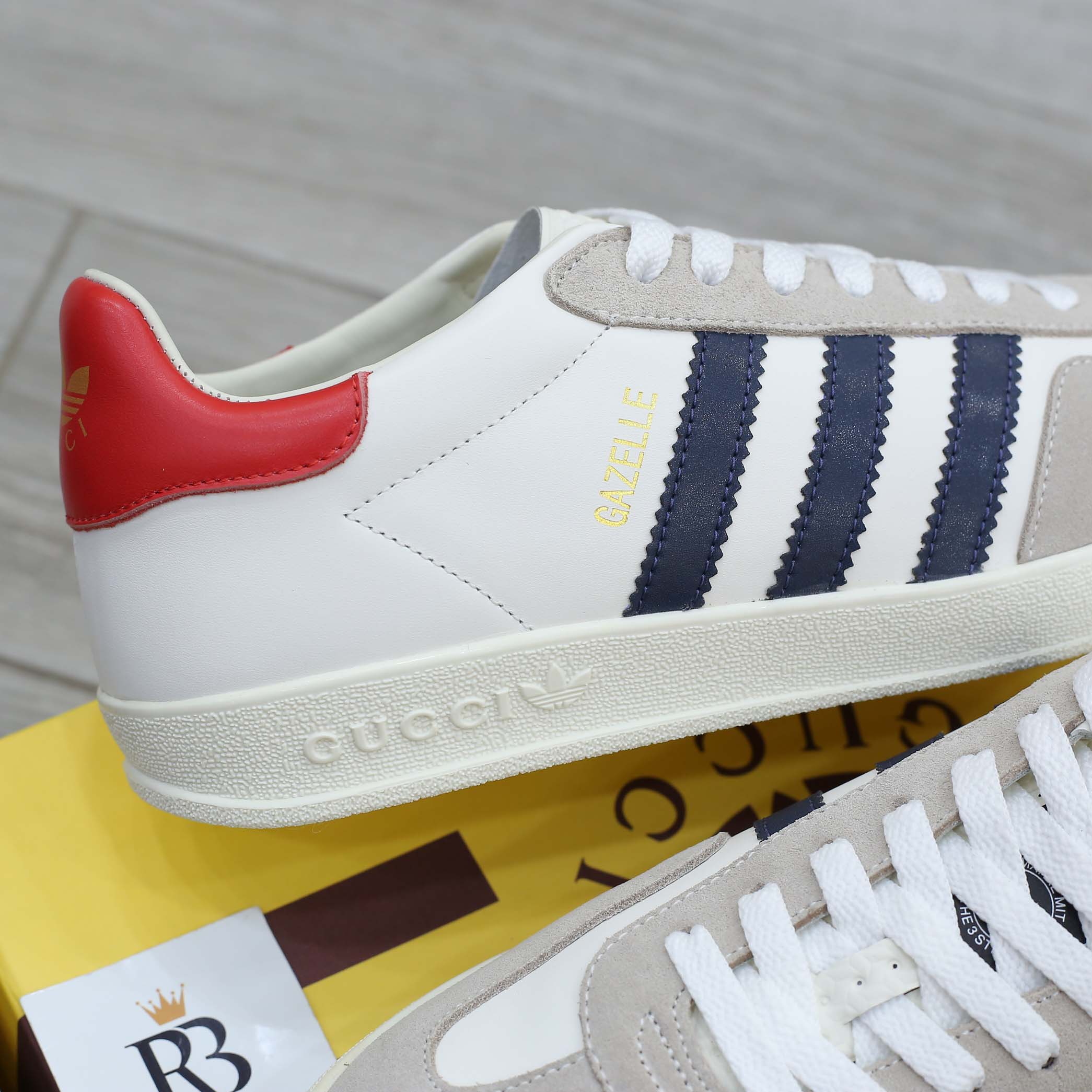 Gucci x Adidas Women’s Gazelle ‘White’