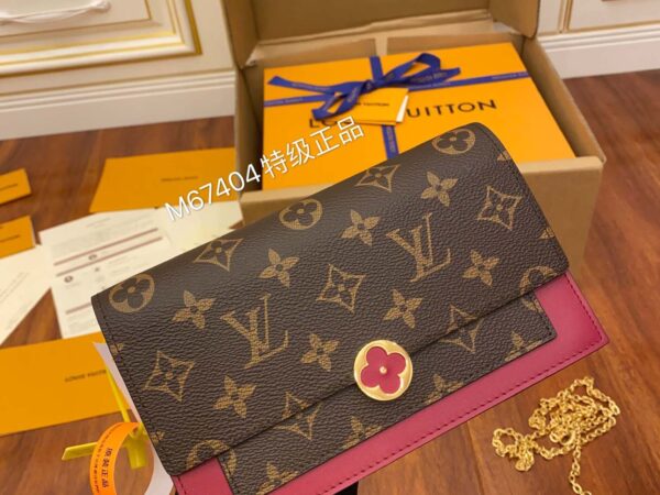 Louis Vuitton Flore Chain Màu Nâu Quai Xách