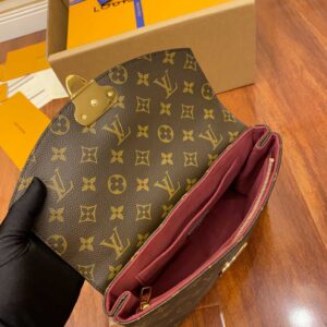 LOUIS VUITTON Monogram Sun-Plat Seed Chain Shoulder Bag Cross Body