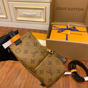 Louis Vuitton Palm Springs Reverse Monogram Mini Brown