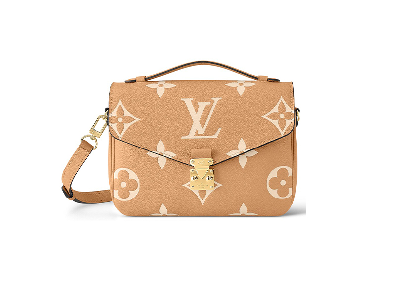 Túi Louis Vuitton Pochette Métis Arizona Beige