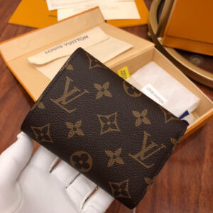 Louis Vuitton Victorine Gập Lót Màu Hồng