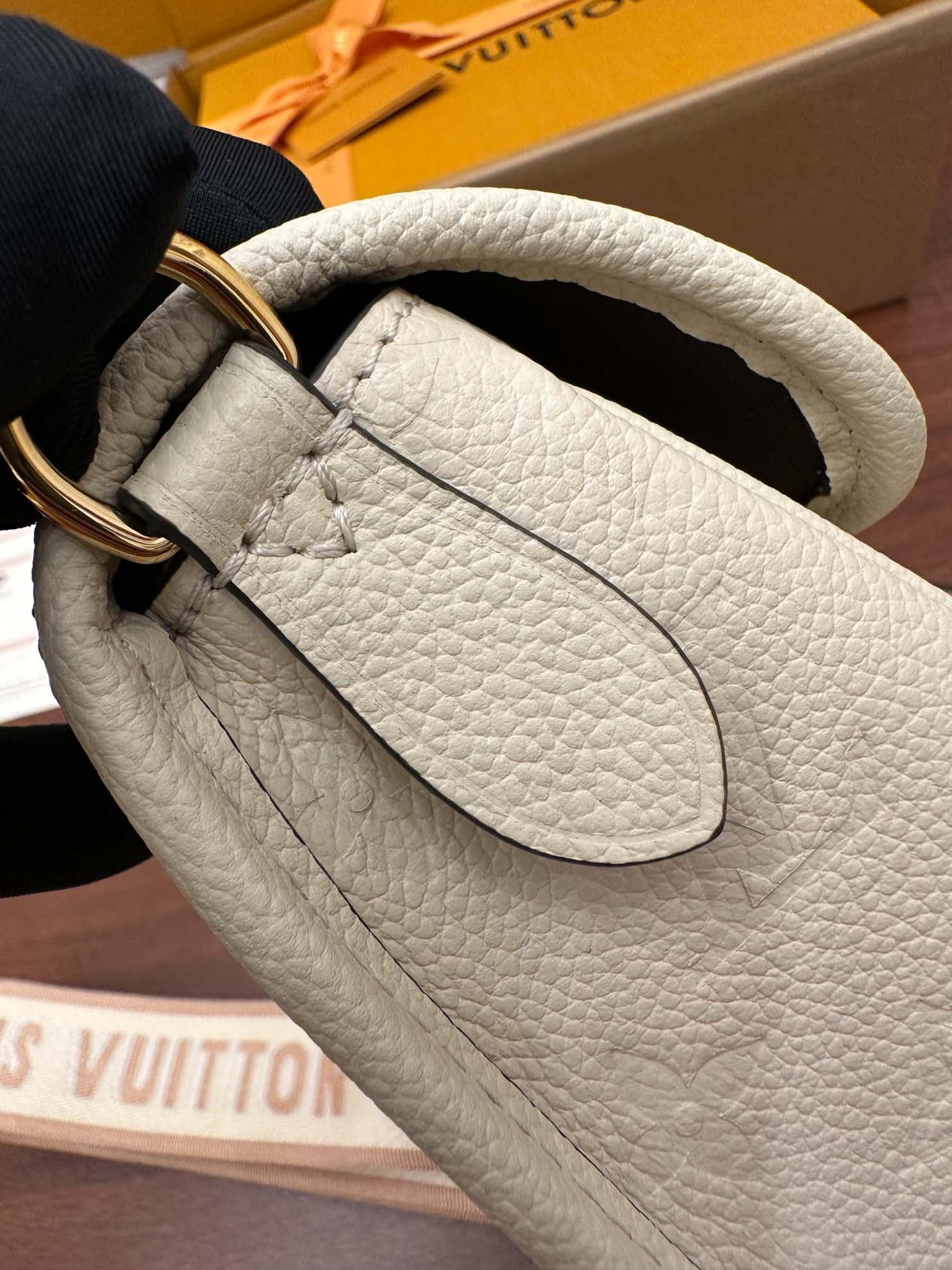 LV Diane Monogram Empreinte Leather