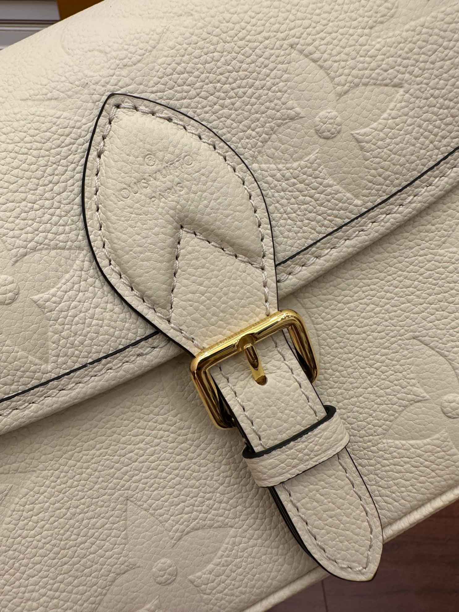 LV Diane Monogram Empreinte Leather