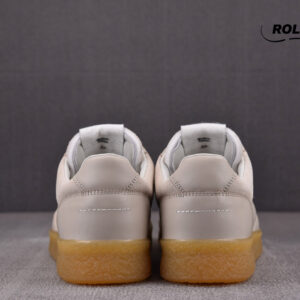 Maison Martin Margiela 6 Court Sneaker in Beige Leather