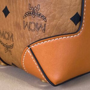 MCM Cognac 'Soft Berlin' Shoulder Bag