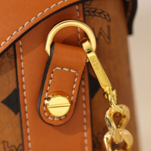 MCM Cognac 'Soft Berlin' Shoulder Bag