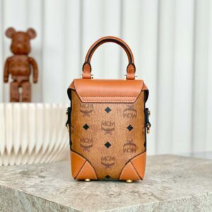 MCM Cognac 'Soft Berlin' Shoulder Bag