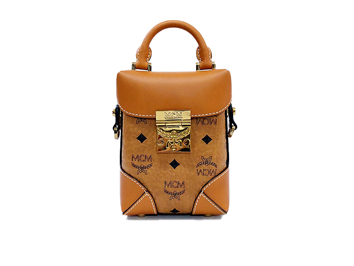 MCM Cognac ‘Soft Berlin’ Shoulder Bag