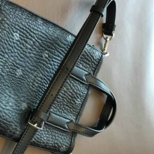 MCM Essential Visetos Original Crossbody Mini Black