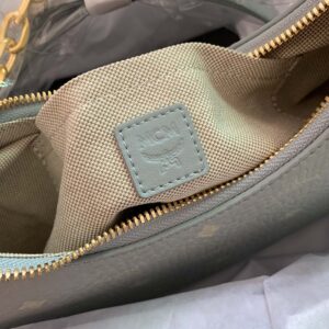 MCM Hobo Super Vip Màu Xanh