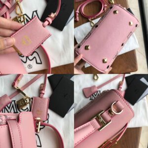 MCM Klassik Tote Visetos Pink