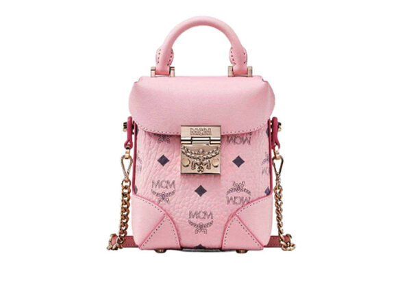 MCM Pink ‘Soft Berlin’ Shoulder Bag