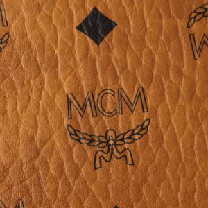 MCM Tracy Crossbody In Visetos Mini Cognac