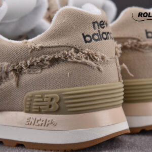 New Balance x Miu Miu 574 Denim Beige