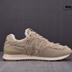 New Balance x Miu Miu 574 Denim Beige