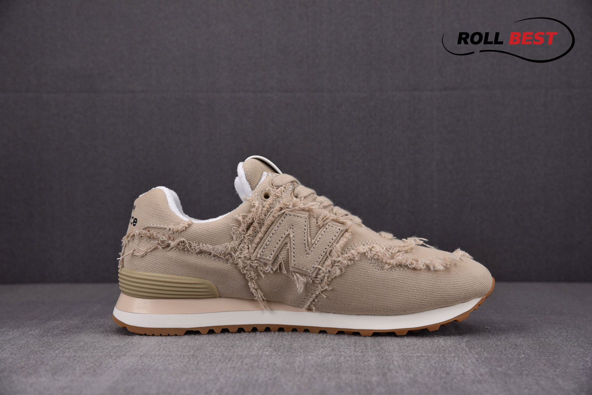 New Balance x Miu Miu 574 Denim Beige