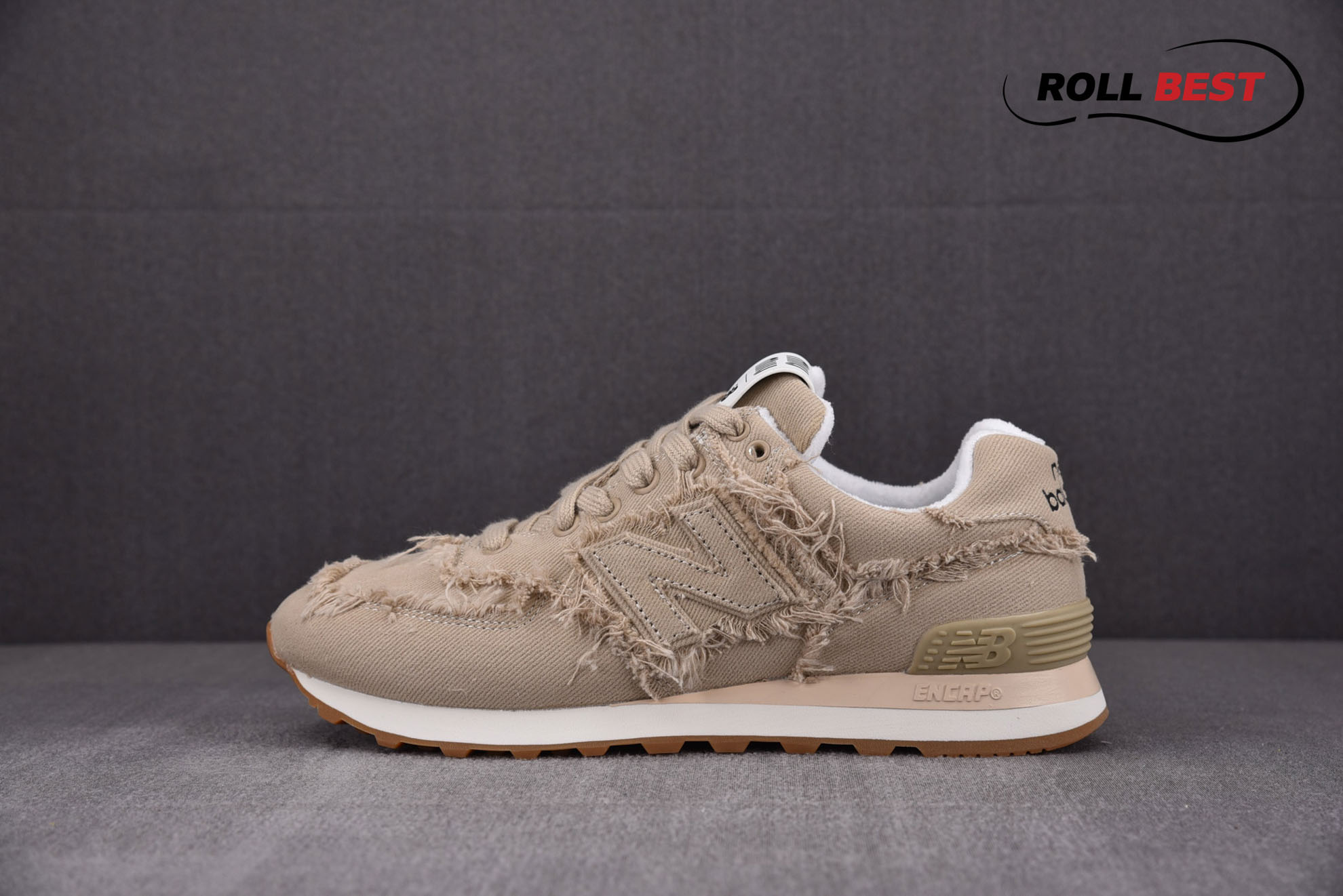 New Balance x Miu Miu 574 Denim Beige