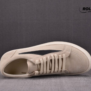 Rick Owens Luxor Suede Vintage ‘Milk White Black’