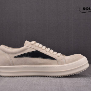 Rick Owens Luxor Suede Vintage ‘Milk White Black’