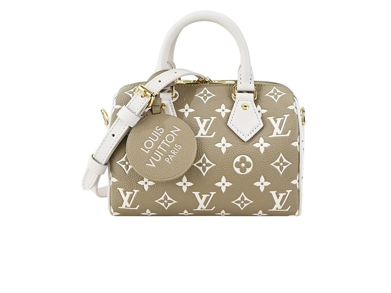 Túi Đeo Chéo Nữ Louis Vuitton LV Speedy Bandoulière 20 Kaki