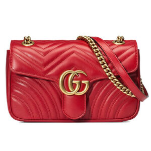 Túi Gucci GG Marmont Matelassé Mini Bag Red