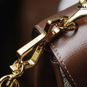 Túi Đeo Chéo Gucci Horsebit 1955 Top Handle Bag Màu Nâu