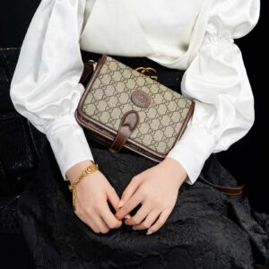 Túi Đeo Chéo Gucci Mini Shoulder Bag With Interlocking G