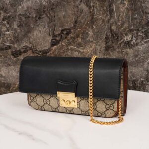 Túi Đeo Chéo Gucci Padlock Mini Bag Màu Đen