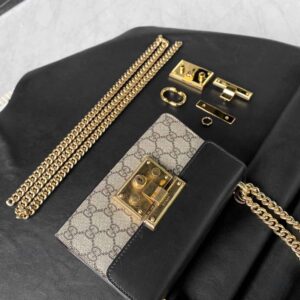 Túi Đeo Chéo Gucci Padlock Mini Bag Màu Đen