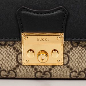 Túi Đeo Chéo Gucci Padlock Mini Bag Màu Đen