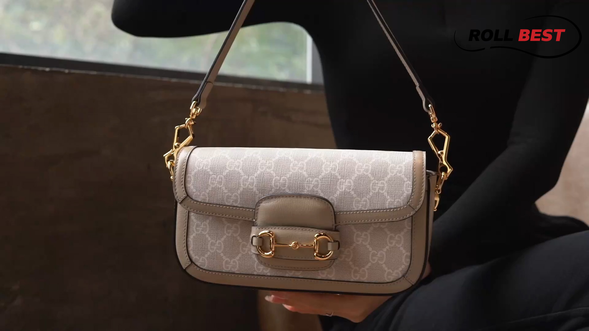 Túi Đeo Chéo ngang Gucci Horsebit 1955 GG Mini Bag Begie 