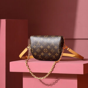 Túi Đeo Chéo Nữ Louis Vuitton LV Mini Bumbag Brown