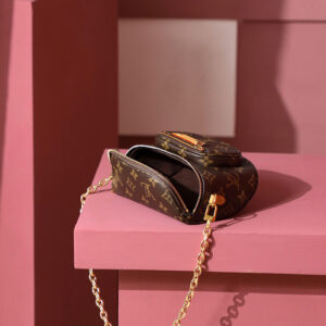 Túi Đeo Chéo Nữ Louis Vuitton LV Mini Bumbag Brown