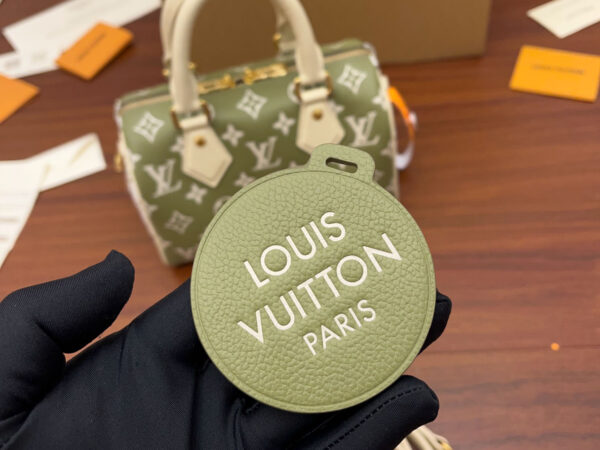 Túi Đeo Chéo Nữ Louis Vuitton LV Speedy Bandoulière 20 Kaki