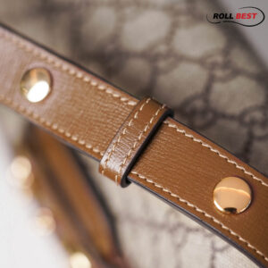 Túi Gucci 1955 Horsebit ‘Brown’ Viền Nâu