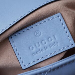 Túi Gucci GG Marmont Belt Bag in Light Blue