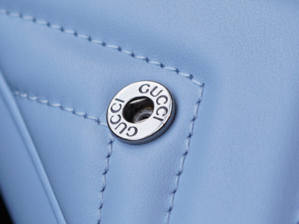 Túi Gucci GG Marmont Belt Bag in Light Blue