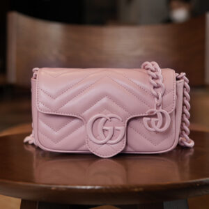 Túi Gucci GG Marmont Belt Bag In Light Pink