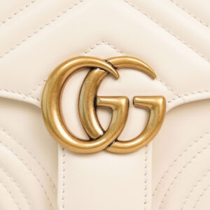 Túi Gucci Gg Marmont Mini Top Handle Bag White