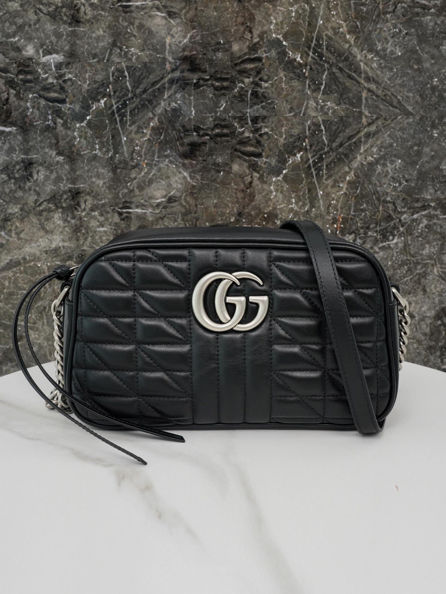 Túi Gucci GG Marmont Small Shoulder Bag ‘Black’