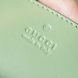 Túi Gucci GG Marmont Small Shoulder Bag Matelasse Chevron Sage Green