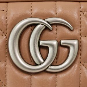 Túi Gucci GG Marmont Small Shoulder Rose Beige Leather